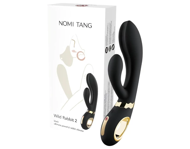 Nomi Tang - akkus, csiklókaros G-pont vibrátor (fekete)