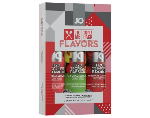 JO System Flavors - ízesített síkosító szett (3x30ml)