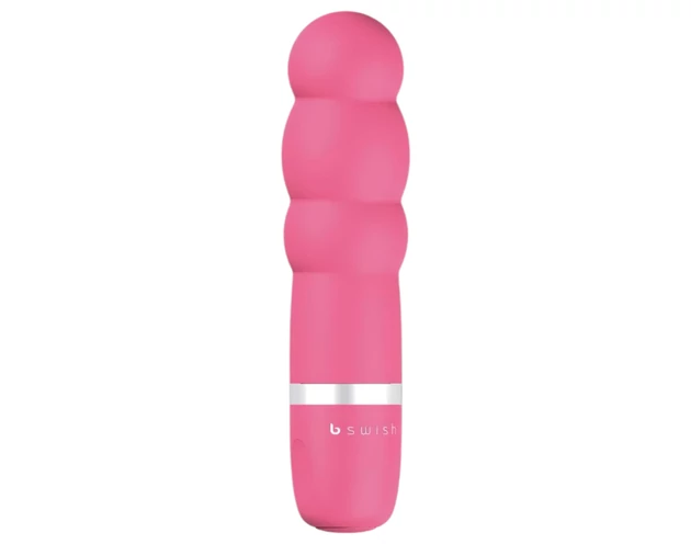 B SWISH Bcute Pearl - vízálló gyöngyös vibrátor (pink)