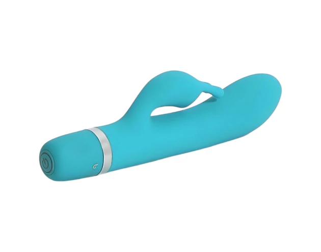 B SWISH Bwild Classic Bunny - csiklókaros vibrátor (türkiz)