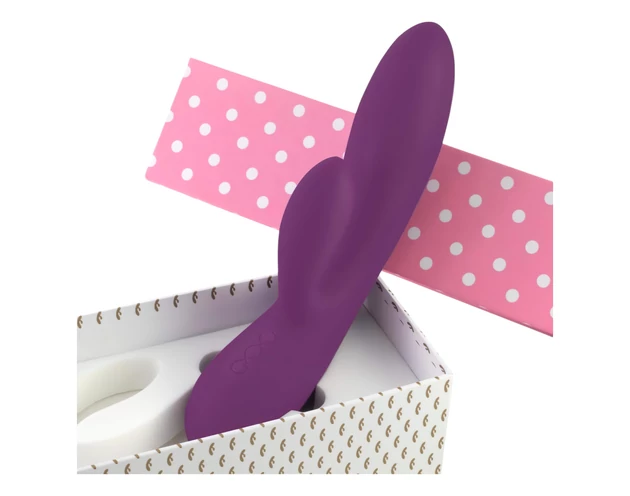 FEELZTOYS Lea - akkus, G-pont vibrátor (mályva)