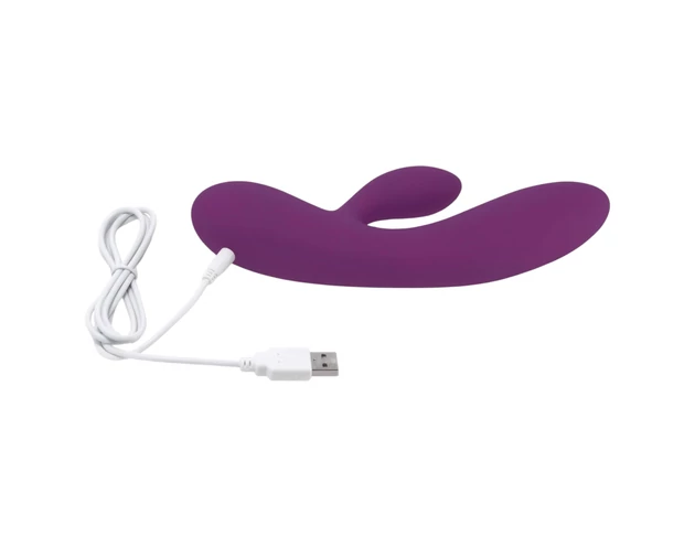 FEELZTOYS Lea - akkus, G-pont vibrátor (mályva)