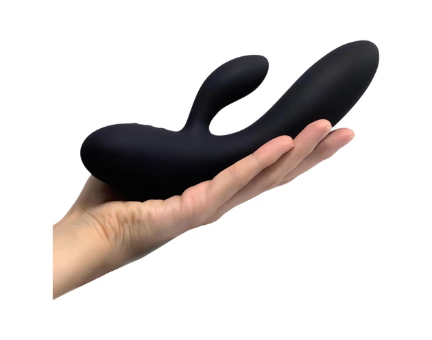 FEELZTOYS Lea - akkus, G-pont vibrátor (fekete)