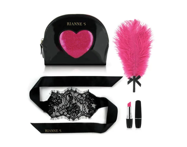 RS Essentials D'AMOUR - vibrátoros szett - fekete-pink (3 részes)