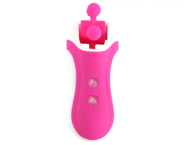 FEELZTOYS Clitella - akkus, forgó, orál vibrátor (pink)