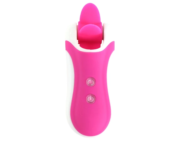 FEELZTOYS Clitella - akkus, forgó, orál vibrátor (pink)