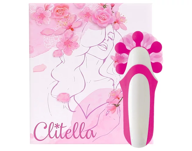 FEELZTOYS Clitella - akkus, forgó, orál vibrátor (pink)
