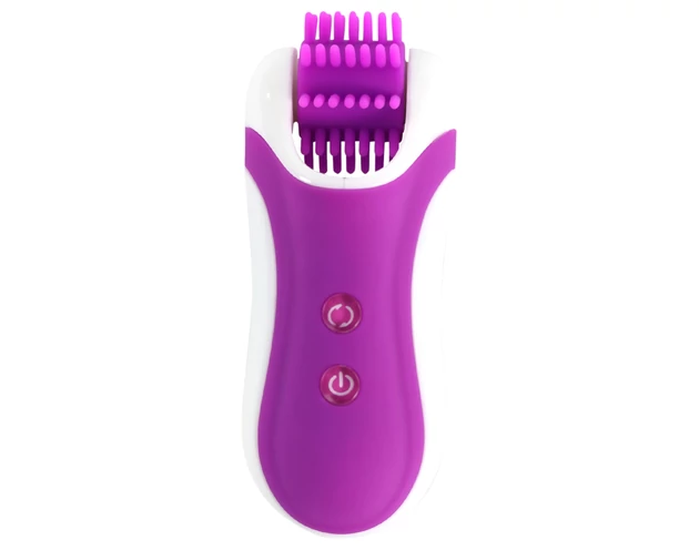 FEELZTOYS Clitella - akkus, forgó, orál vibrátor (lila)