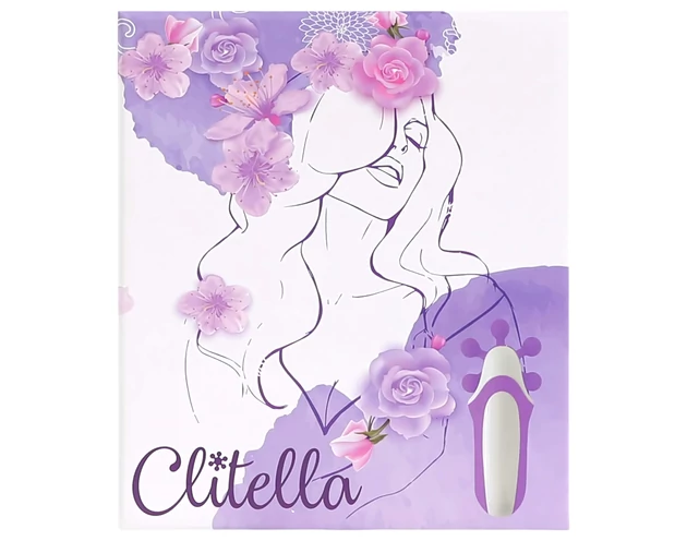 FEELZTOYS Clitella - akkus, forgó, orál vibrátor (lila)