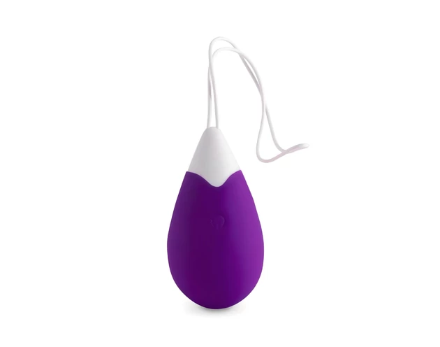 FEELZTOYS Anna - akkus, rádiós vibrációs tojás (lila)