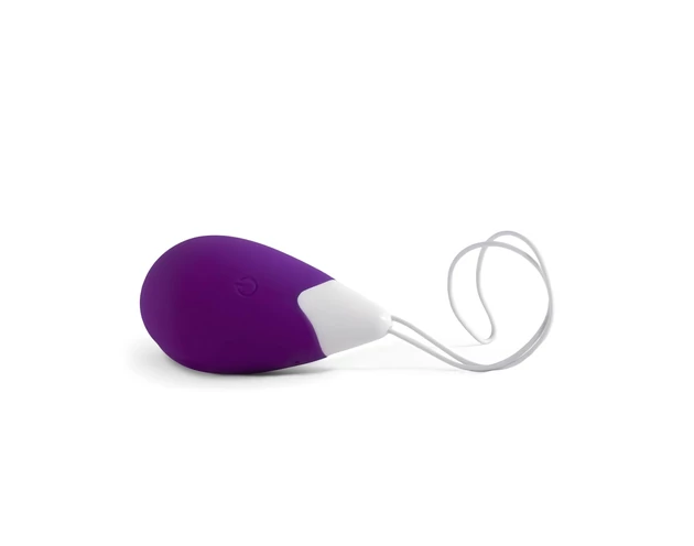 FEELZTOYS Anna - akkus, rádiós vibrációs tojás (lila)