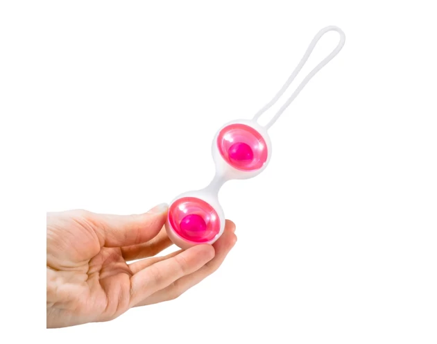FEELZTOYS Jena - variálható gésagolyó szett (pink-lila)