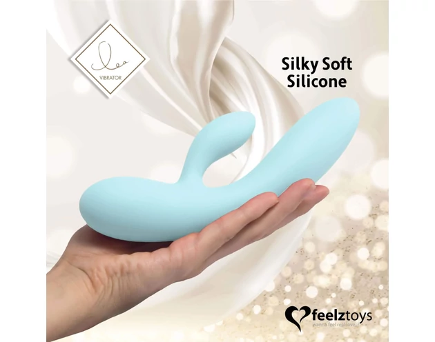 FEELZTOYS Lea - akkus, G-pont vibrátor (türkiz)