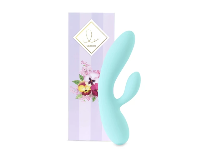 FEELZTOYS Lea - akkus, G-pont vibrátor (türkiz)