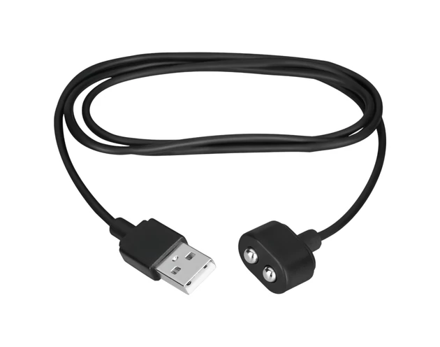 Satisfyer - mágneses USB töltőkábel (fekete)