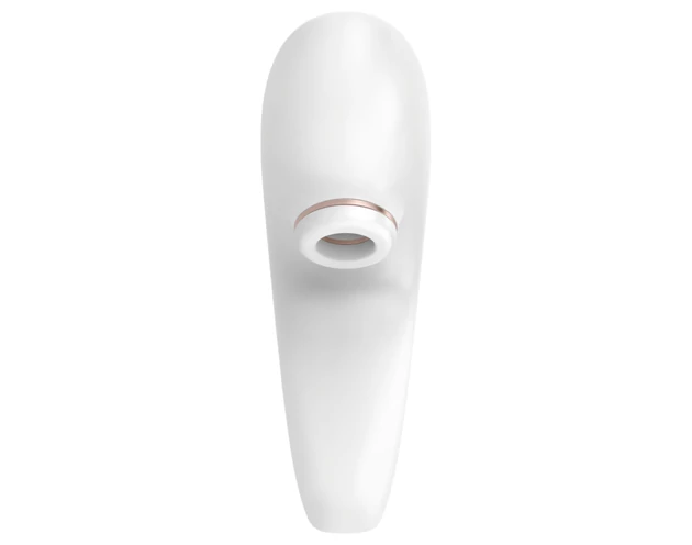 Satisfyer Pro 4 Couples - akkus léghullámos párvibrátor (fehér)