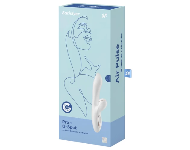 Satisfyer Pro+ G-spot - csiklóizgató és G-pont vibrátor