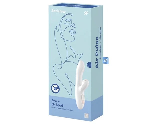 Satisfyer Pro+ G-spot - csiklóizgató és G-pont vibrátor