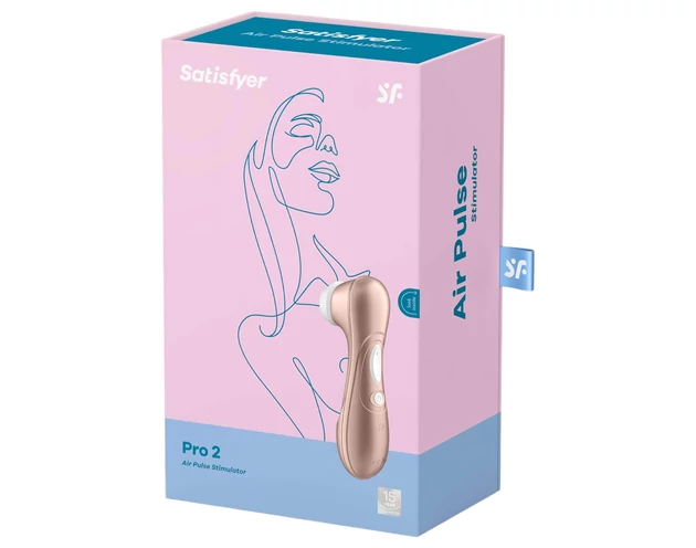 Satisfyer Pro 2 Gen2 - akkus csiklóizgató (barna)