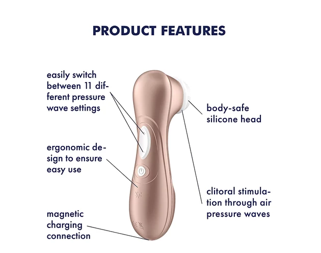Satisfyer Pro 2 Gen2 - akkus csiklóizgató (barna)