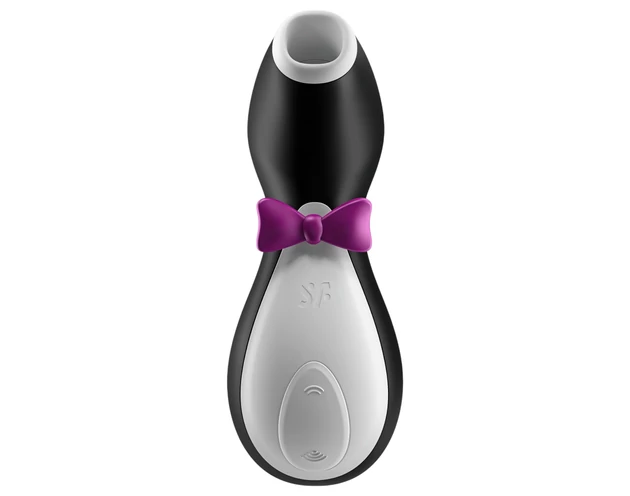 Satisfyer Penguin - akkus, vízálló csiklóizgató (fekete-fehér)