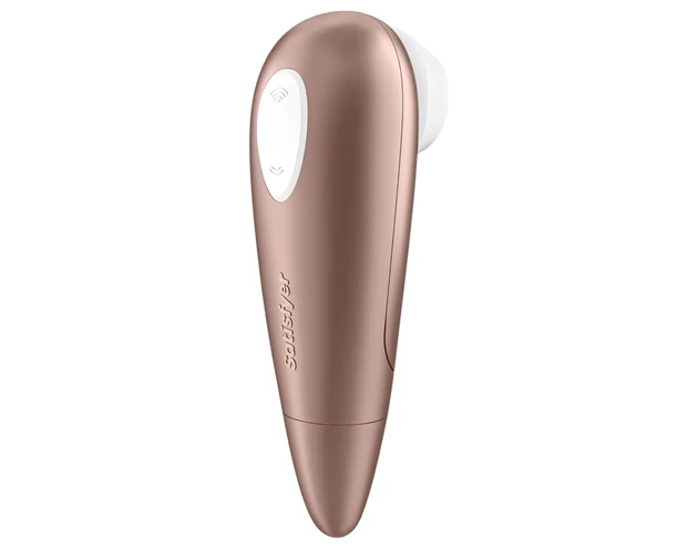 Satisfyer 1 Number One - léghullámos csiklóizgató (barna)