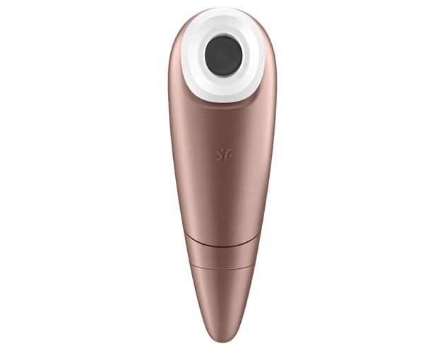 Satisfyer 1 Number One - léghullámos csiklóizgató (barna)