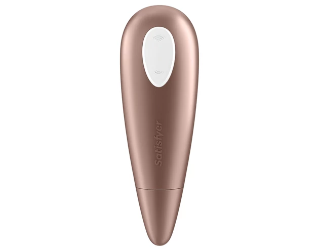 Satisfyer 1 Number One - léghullámos csiklóizgató (barna)