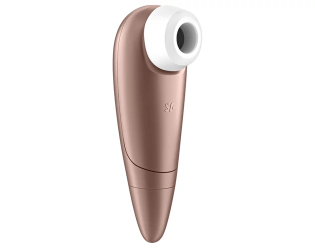 Satisfyer 1 Number One - léghullámos csiklóizgató (barna)