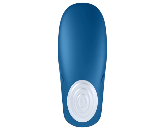 Satisfyer Double Whale - 2 motoros párvibrátor (kék)