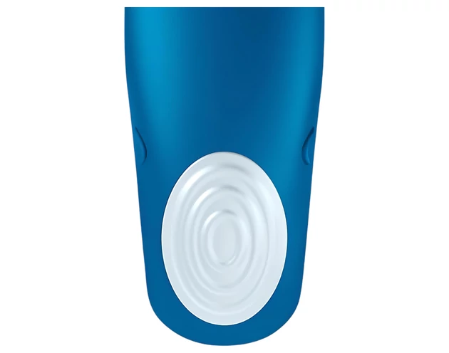 Satisfyer Double Whale - 2 motoros párvibrátor (kék)