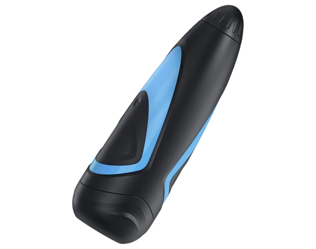 Satisfyer Men One - szívó maszturbátor (kék-fekete)