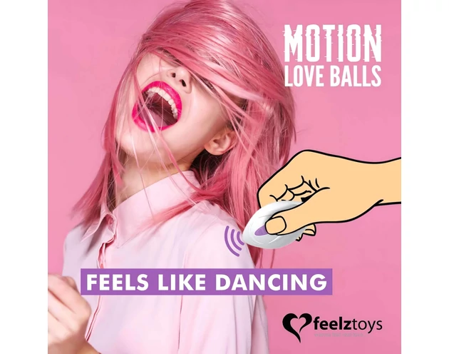 FEELZTOYS Twisty - forgó vibrációs tojás (lila)