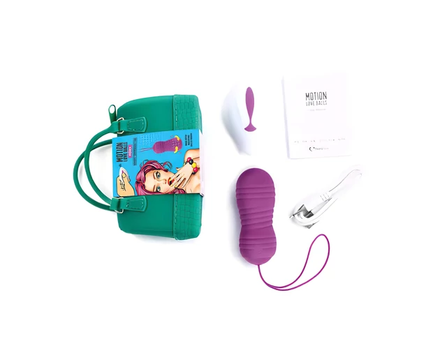 FEELZTOYS Foxy - vízálló vibrációs tojás (lila)