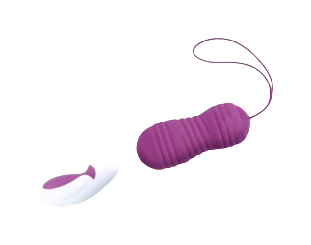 FEELZTOYS Foxy - vízálló vibrációs tojás (lila)