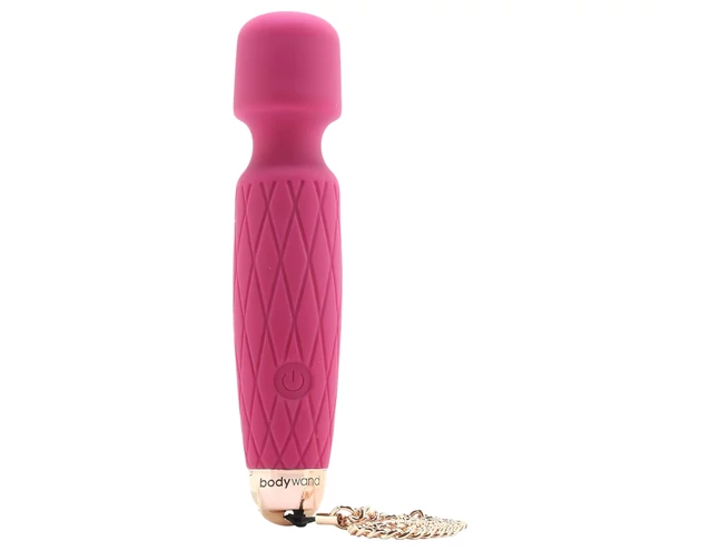 Bodywand Luxe - akkus, mini masszírozó vibrátor (rózsaszín)