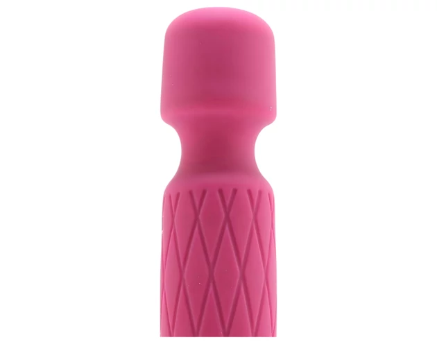 Bodywand Luxe - akkus, mini masszírozó vibrátor (rózsaszín)