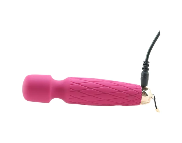Bodywand Luxe - akkus, mini masszírozó vibrátor (rózsaszín)