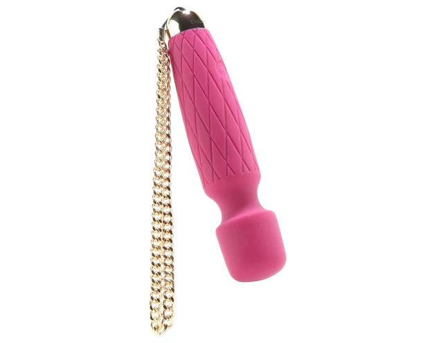 Bodywand Luxe - akkus, mini masszírozó vibrátor (rózsaszín)