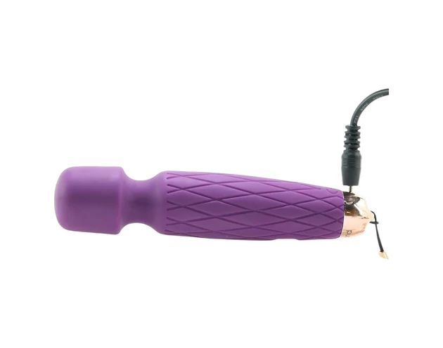 Bodywand Luxe - akkus, mini masszírozó vibrátor (lila)