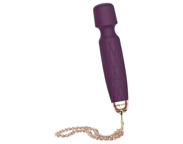 Bodywand Luxe - akkus, mini masszírozó vibrátor (lila)