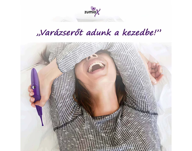 Zumio Soft - akkus csikló vibrátor (lila)