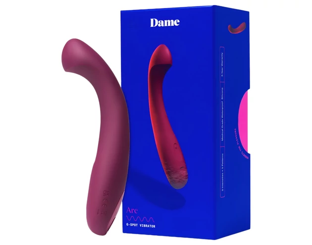 Dame Arc - akkus G-pont vibrátor (rózsaszín)