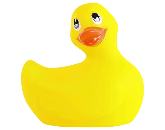 My Duckie 2.0 - kacsa vízálló csikló vibrátor (sárga)