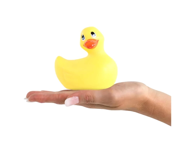 My Duckie 2.0 - kacsa vízálló csikló vibrátor (sárga)