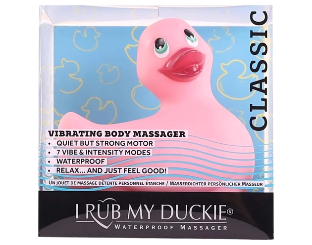 My Duckie 2.0 - vízálló csikló vibrátor (pink)