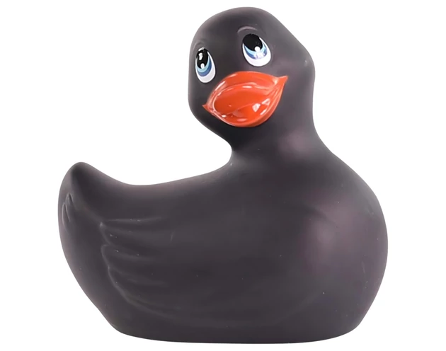 My Duckie 2.0 - kacsa vízálló csikló vibrátor (fekete)