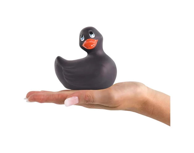 My Duckie 2.0 - kacsa vízálló csikló vibrátor (fekete)