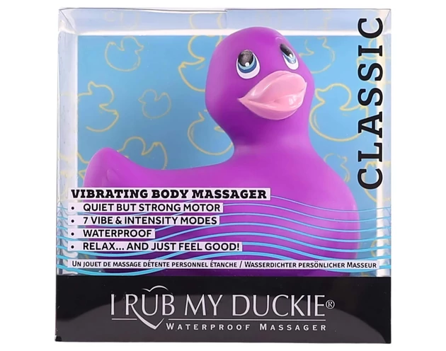 My Duckie 2.0 - vízálló csikló vibrátor (lila)