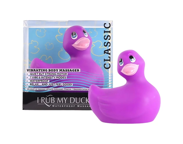 My Duckie 2.0 - vízálló csikló vibrátor (lila)